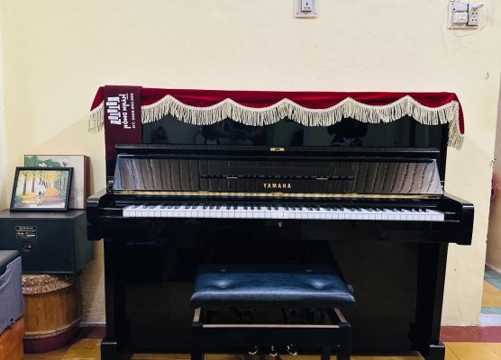 Khách hàng ủng hộ piano yamaha u1 về Huế